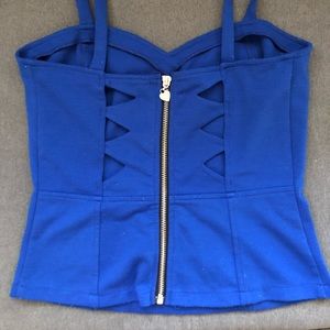 Electric Blue Tank Top